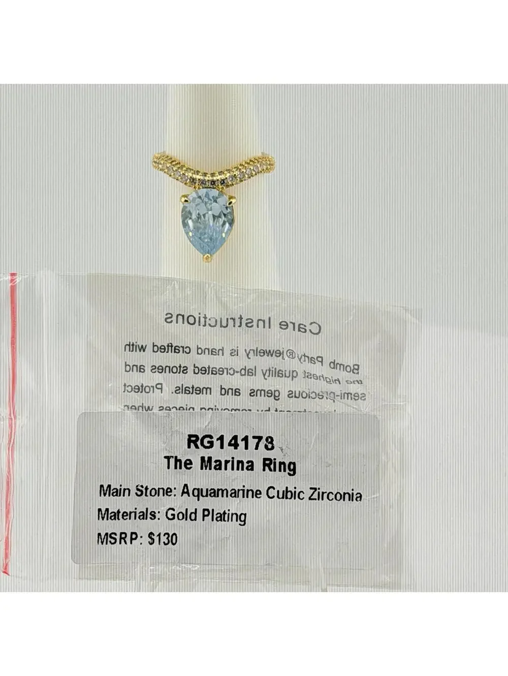 Bomb Party March 2026 Ring Sz 7 